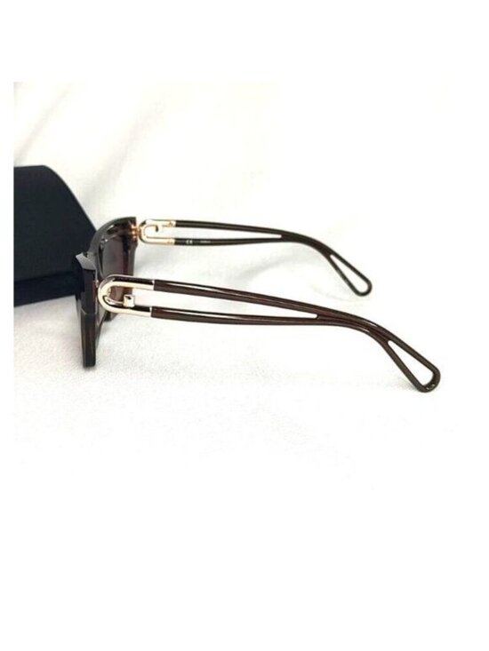 Furla Sunglasses SFU465 De Rigo Rem Cat Eye Brown Designer NEW main image 5